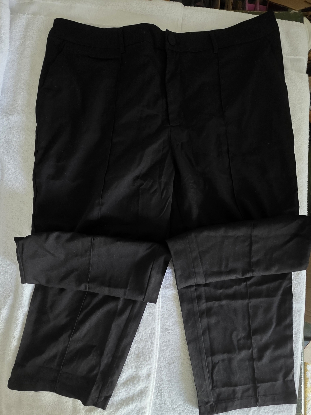 Black Women's Tailored Trousers